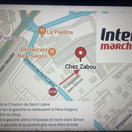 Chez Zabou Apartment Carpentras Bagian luar foto